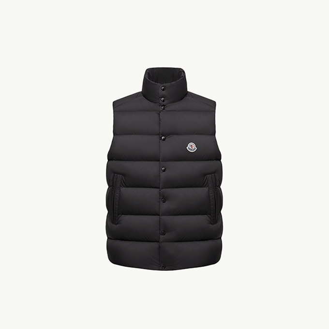 moncler tibb stand collar down vest
